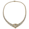 14K Gold-Plated Cubic Zirconia Leopard Necklace
