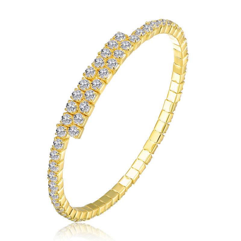 Colored Cubic Zirconia Tennis Bracelet – Rachel Glauber