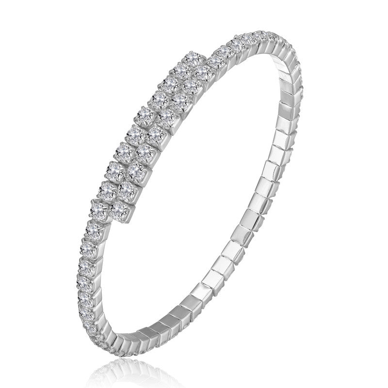 Colored Cubic Zirconia Tennis Bracelet – Rachel Glauber